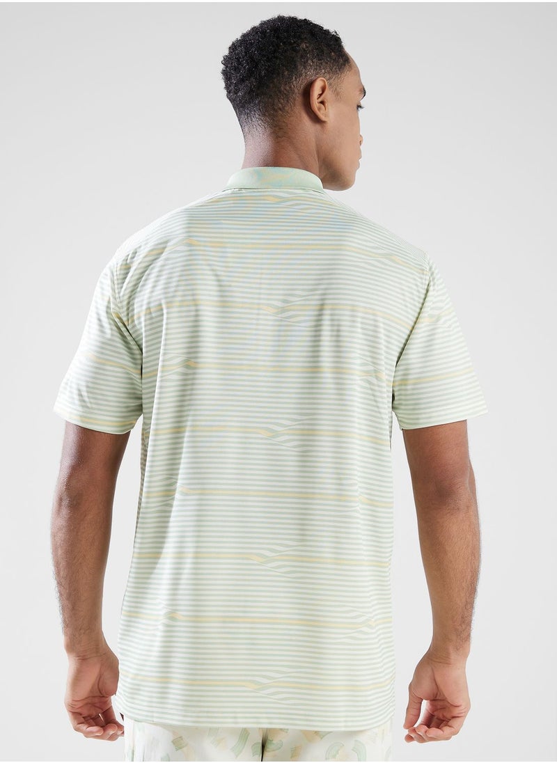 Nike - Dri-Fit Victory+ Polo Ripple T-Shirt - Image 1
