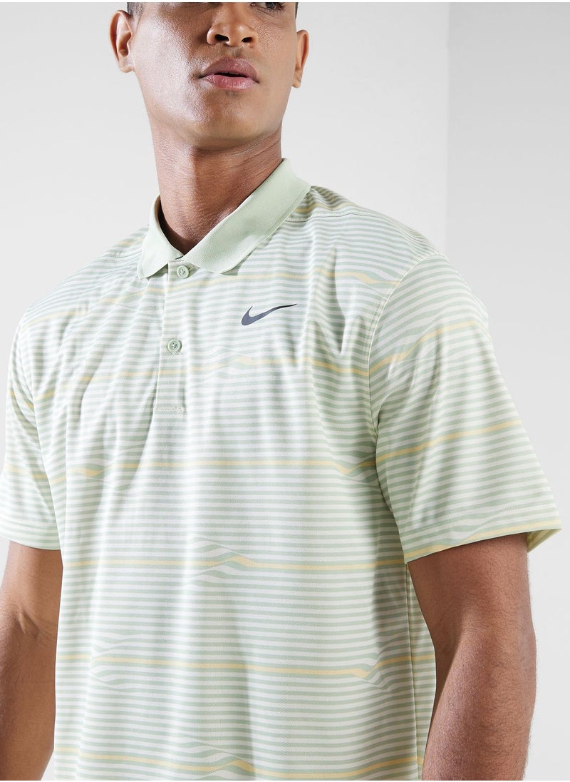 Nike - Dri-Fit Victory+ Polo Ripple T-Shirt - Image 1