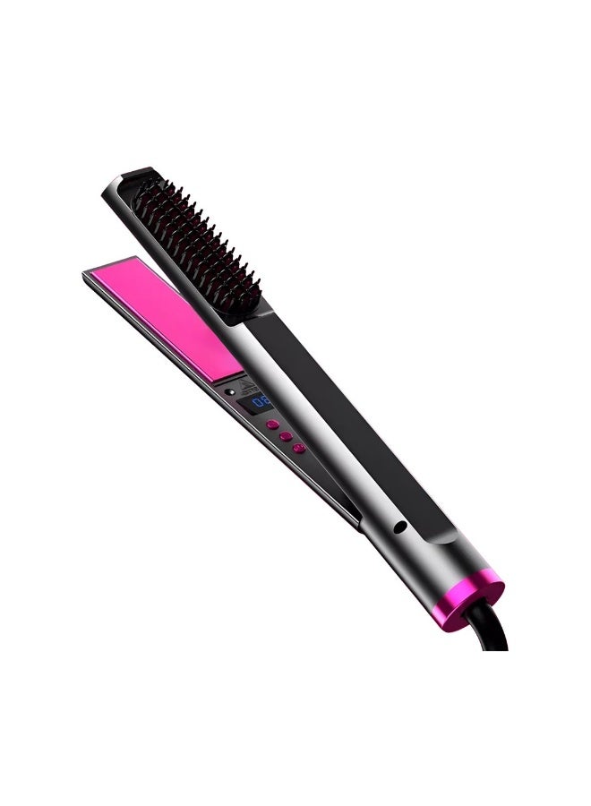 Beauenty Three-in-one straight hair stick multifunctional straight hair curling splint wet and dry negative ion straight hair comb - Image 1