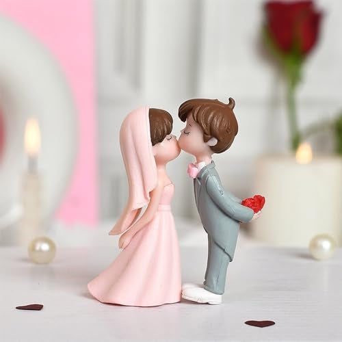 ascension Romantic Love Proposal Couple Gift for Girlfriend Boyfriend Husband Wife Miniature Statue Figurine for Valentines Day Gift Proposal Day Lovely Couple Gift for Your Love Valentine Gifts - Image 2