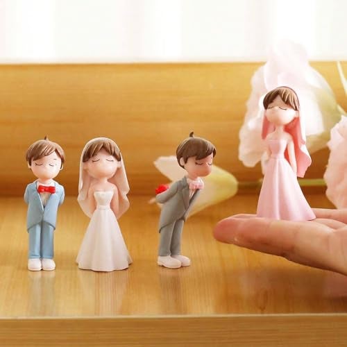 ascension Romantic Love Proposal Couple Gift for Girlfriend Boyfriend Husband Wife Miniature Statue Figurine for Valentines Day Gift Proposal Day Lovely Couple Gift for Your Love Valentine Gifts - Image 4