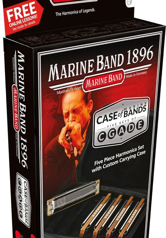 Hohner Marine Band 1896 Harmonica Set - Image 1