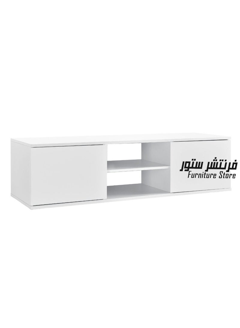 فرنتشر ستور وحدة تليفزيون مودرن - ارتفاع 36 سم - عرض 120 سم - عمق 30 سم ، من فرنتشر ستور.  - Image 5