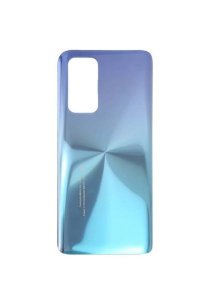 Generic - Replacement Back Glass for Xiaomi Mi 10T 5G Blue - Image 1