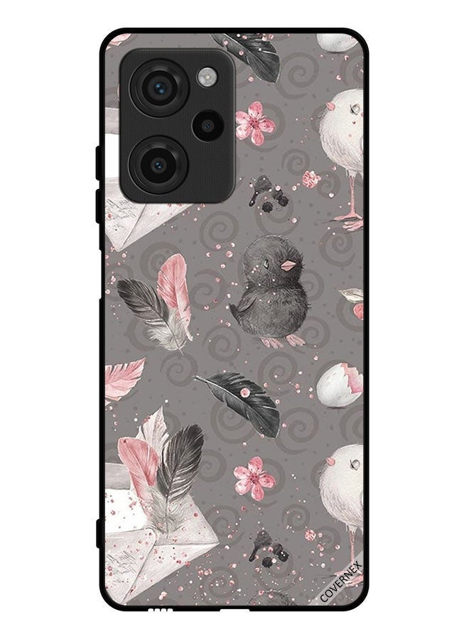 Covernex Protective Case Cover For Xiaomi Poco X5 Pro Feathers & Chicks - Image 1