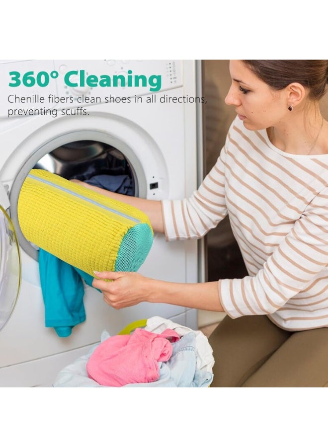 شنطة غسيل الملابس في الغسالة للأحذية بسوستة - Image 3