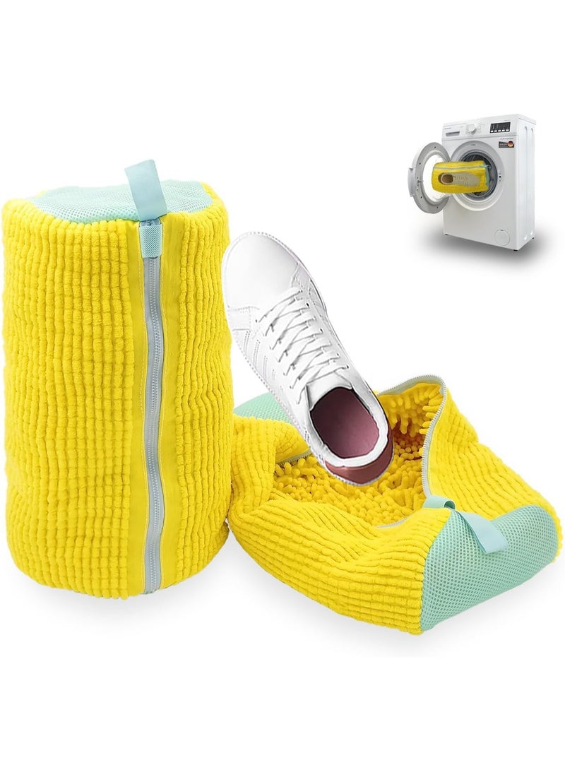 شنطة غسيل الملابس في الغسالة للأحذية بسوستة - Image 1