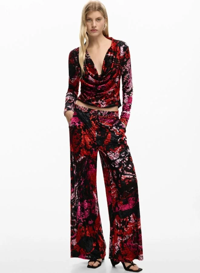 DESIGUAL Multicolour T-shirt designed by mr. christian lacroix for Women | Best Price UAE