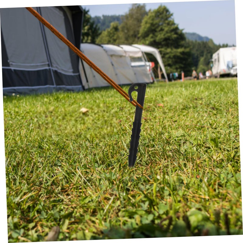 Heavy Duty Plastic Tent Pegs 20pcs for Camping Garden Outdoor Events Ground Stakes - Image 5