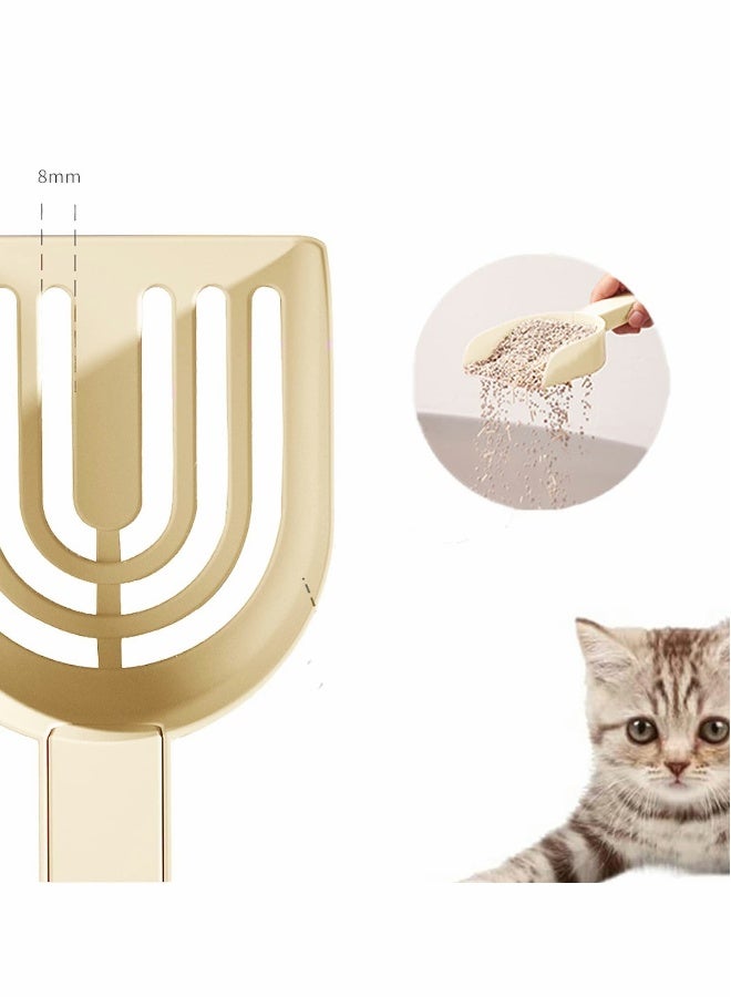 Cat Litter Scooper with Deep Shovel Integrated,Detachable, Large Capacity, Portable,Easy to Sieve and Clean, Plastic Cat Shovel Set, Suitable for All Kinds of Cat Litter Box  - Image 4