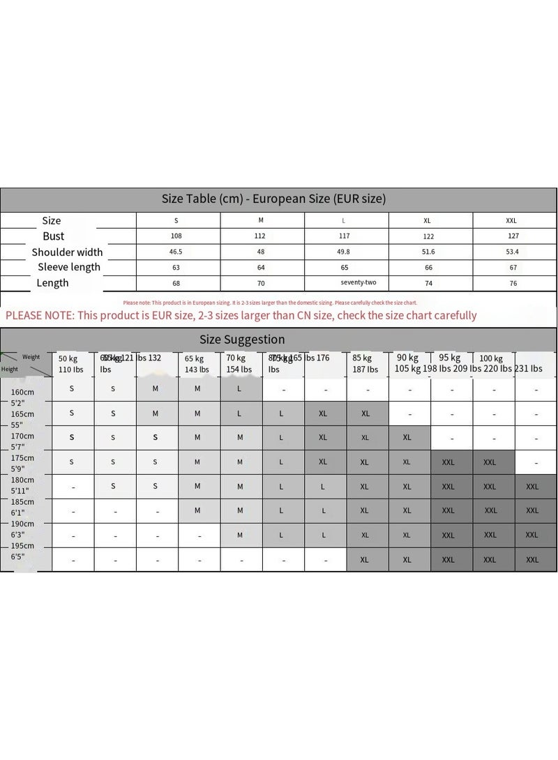 general Men's fall/winter stand-up collar half-zip long-sleeved hoodie with stand-up collar - versatile men's fleece jacket - Image 3