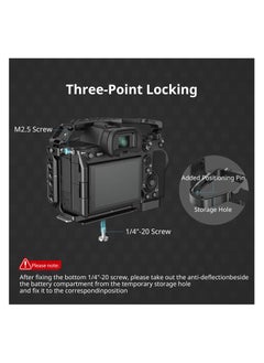 SMALLRIG Full Camera Cage for Sony Alpha 7R V/Alpha 7 IV/Alpha 7 S III/Alpha 1/Alpha 7R IV  - Image 3