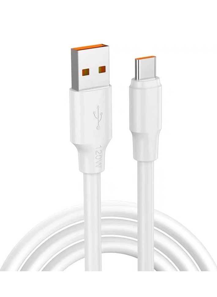 120W flash charging data cable Type-C