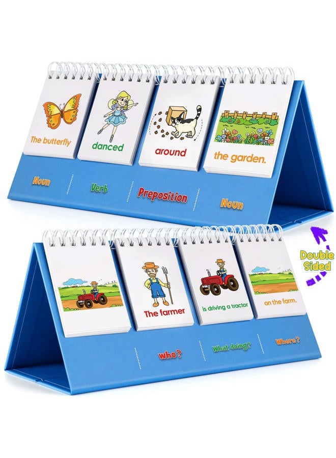 Aizweb Sentence Building for Kids,Speech Therapy Learn to Read for Preschool Kindergarten 1st 2nd Grade Classroom Must Haves,Phonics Reading Learning Games,Special Education for Homeschool Supplies - Image 1