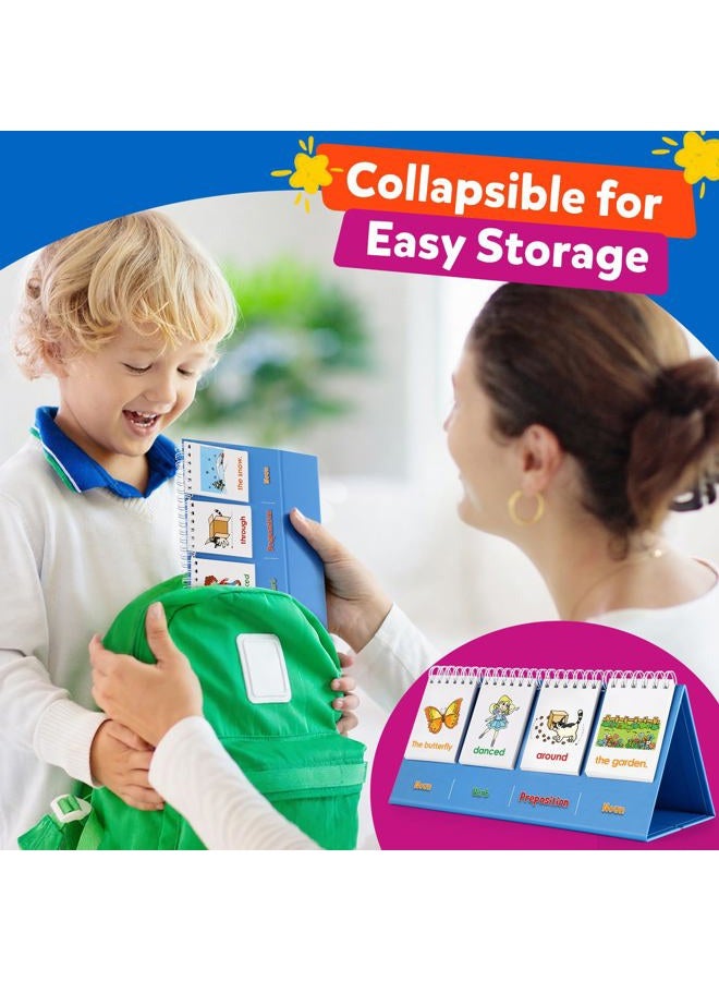 Aizweb Sentence Building for Kids,Speech Therapy Learn to Read for Preschool Kindergarten 1st 2nd Grade Classroom Must Haves,Phonics Reading Learning Games,Special Education for Homeschool Supplies - Image 4