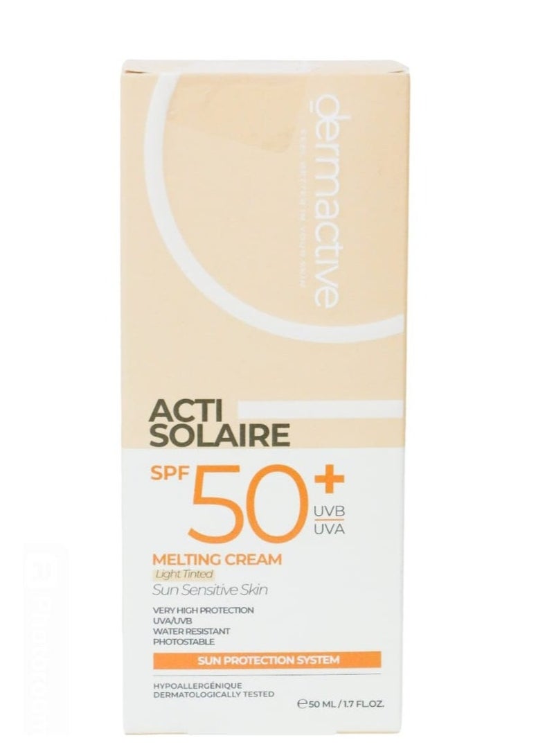 Dermactive DERMACTIVE ACTI SOLAIRE SPF50 FLUID LIGHT TINTED 50ML - Image 2