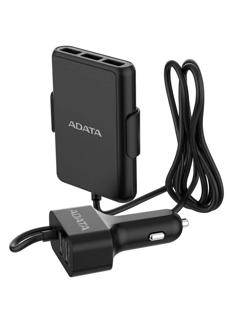 شاحن سيارة Adata CV0525 USB بخمسة منافذ - أسود - pzsku/Z2637C15D58F1ED8A4517Z/45/_/1734256279/d87e4d95-d9b9-4b4e-a491-3eba90e3135a