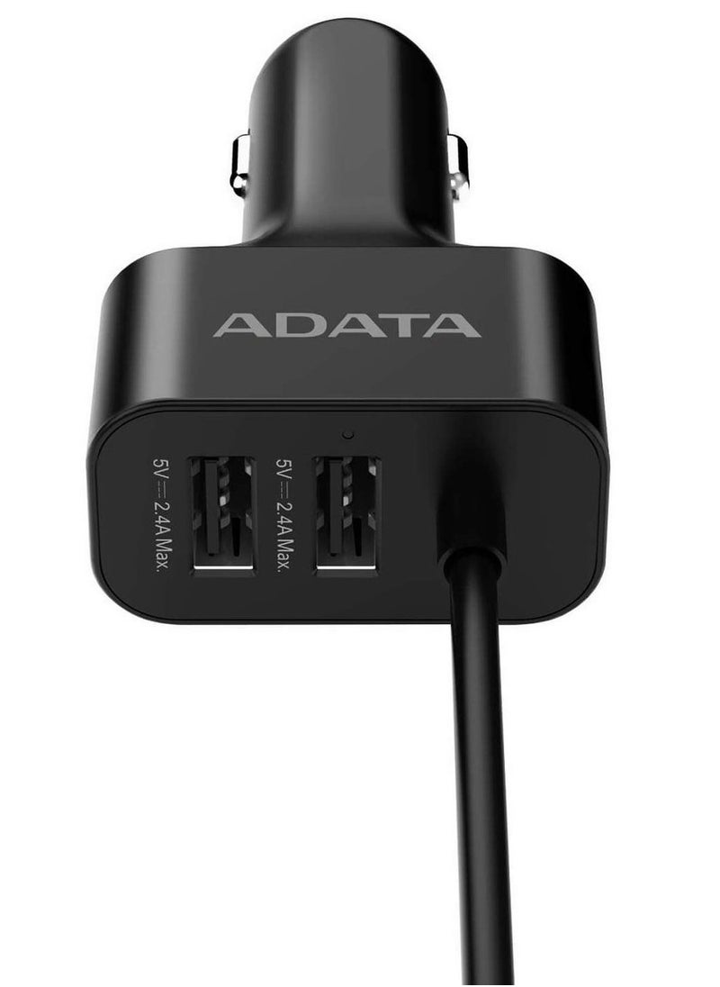 شاحن سيارة Adata CV0525 USB بخمسة منافذ - أسود - pzsku/Z2637C15D58F1ED8A4517Z/45/_/1734256340/83df46f0-79c3-417c-8697-7841c8672f44