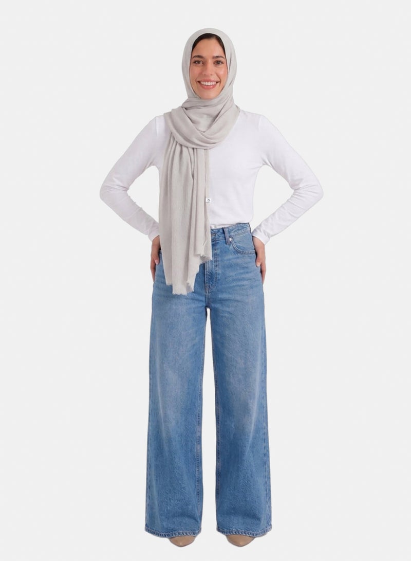Crinkle Fringed Scarf