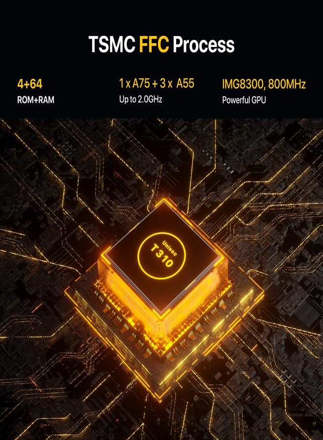 UMIDIGI Bison X10S Rugged Unlocked Smartphones,4GB+64GB Android 11 IP68/IP69K Waterproof Shockproof Phone T310 Camera 6.53" FHD+ 6150mAh Fast Charge NFC Global Version Rugged Smartphone - Image 4