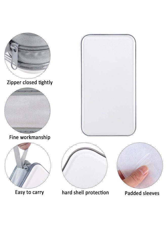 Siveit 80 Capacity Heavy Duty CD/DVD Wallet Binder, Storage, Case, Bag, Holder, Booklet (White) - Image 2