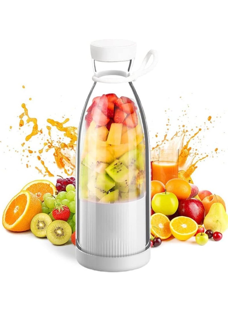 DubaiGallery Electric Usb Rechargeable Citrus Juicer Cup Portable Blender Fresh Fruit Juice Mini Blender Portable - Image 3