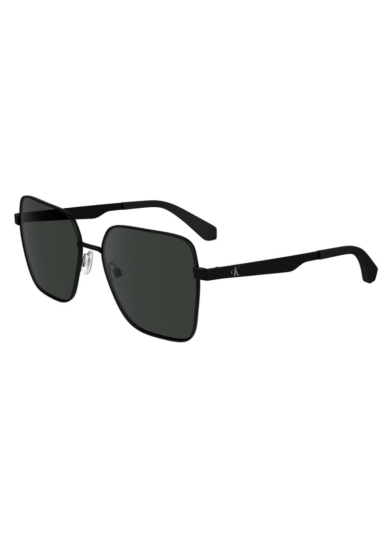 Calvin Klein Jeans FULL RIM METAL SQUARE CALVIN KLEIN JEANS SUN CKJ24201S  5616 (001) BLACK  - Image 2