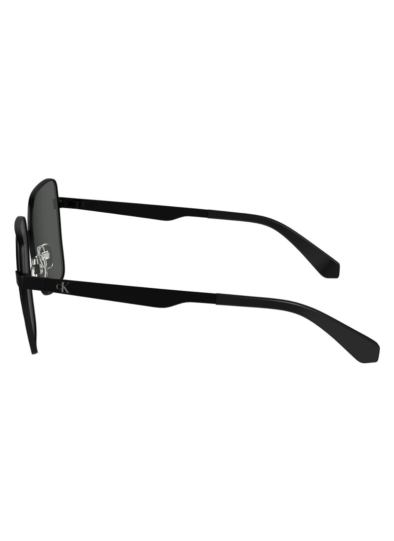 Calvin Klein Jeans FULL RIM METAL SQUARE CALVIN KLEIN JEANS SUN CKJ24201S  5616 (001) BLACK  - Image 4