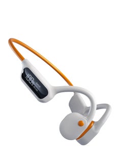 General LED Display Bone Conduction Headphones Bluetooth 5.3 Open Earphones Wireless Sport with Built-in Microphone IPX8 Waterproof Swimming Running 