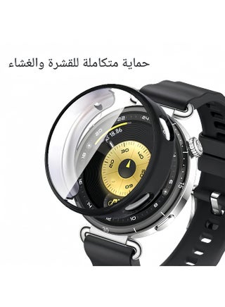 Case for Huawei Watch GT 6 41mm Smart Watch, PC Shell+Tempered Glass Integrated Design,Anti Fall and Scratch Resistant, High-Definition and Transparent, Huawei Watch GT 6 41mm cover, Transparent - view 5