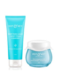Dot & Key Pore Care Combo Cleanser 100Ml Gel Moisturizer 60Ml  - Image 1
