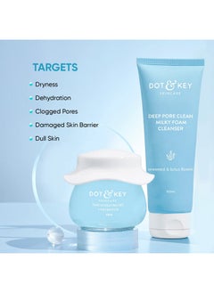 Dot & Key Pore Care Combo Cleanser 100Ml Gel Moisturizer 60Ml  - Image 3