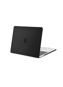 Generic MacBook Pro 13 inch Case 2022 2021 2020 2016 Release M1 A2338 A2289 A2251 A2159 A1989 A1706 A1708 without Touch Bar Protective Plastic Hard Shell Case Cover Black  - Image 1
