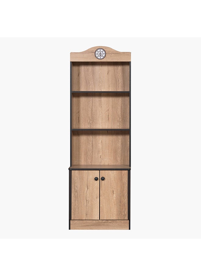 Home Box Crew Bookcase with 2-Doors 40 x 180 x 80 cm  - Image 2