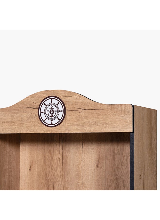 Home Box - Crew Bookcase with 2-Doors 40 x 180 x 80 cm - Image 1