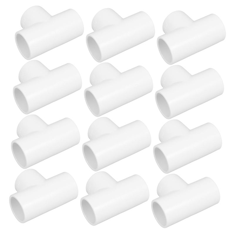 6 30X4 50X3 00CM 12PCS PVC Hose Splitter Connector Water Pipe Fittings Leak Resistant Design for Garden Agricultural Use - Image 2