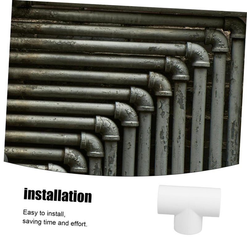 6 30X4 50X3 00CM 12PCS PVC Hose Splitter Connector Water Pipe Fittings Leak Resistant Design for Garden Agricultural Use - Image 4