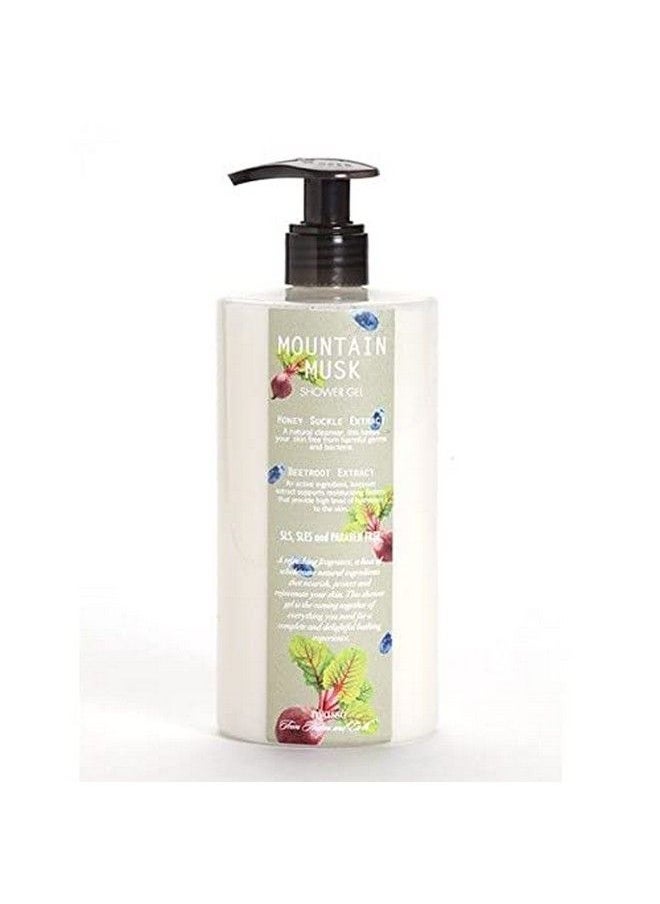 Nyassa Mountain Musk Shower Gel 500 Ml With Honeysuckle And Beetroot Extracts. Natural Product. No Parabenssulphates (Slssles) Pthalates Silicons Petroleum.Cruelty Free  - Image 1
