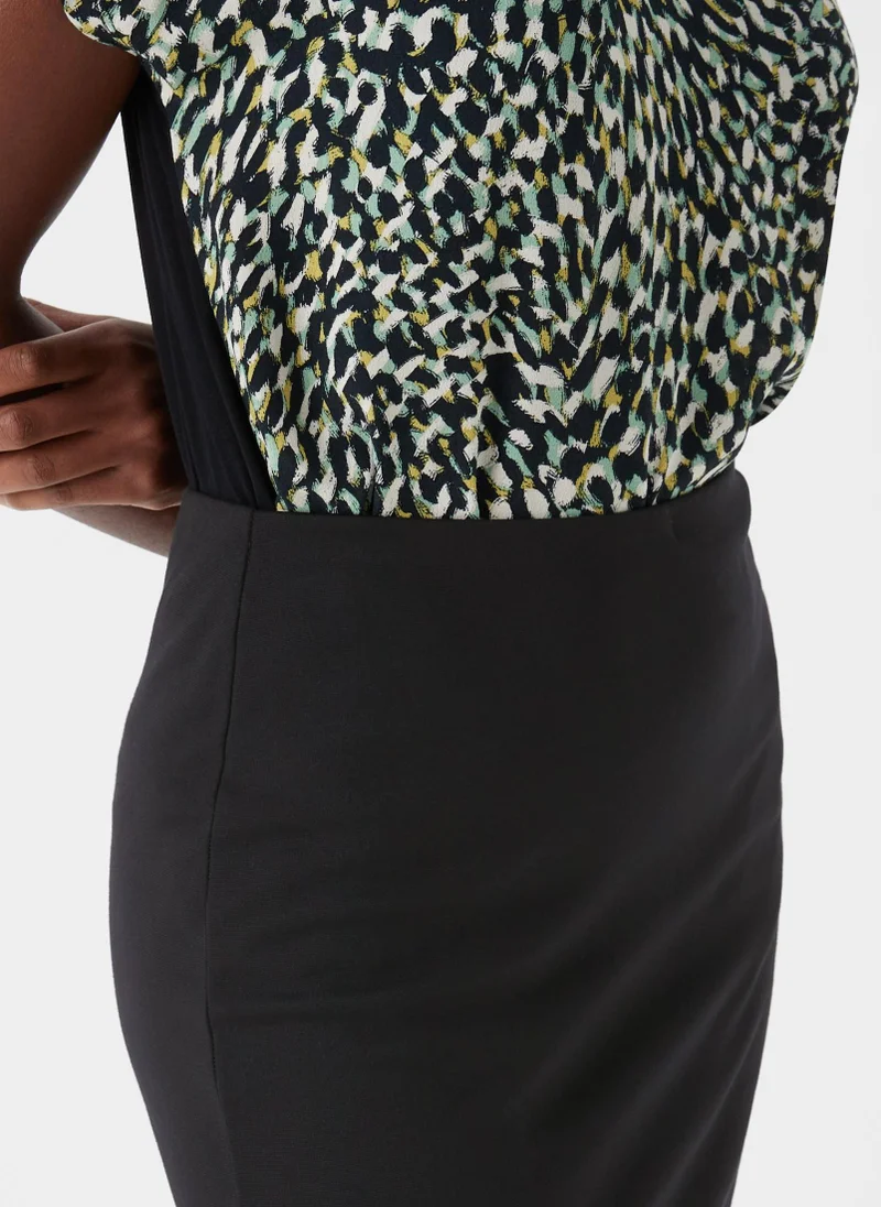 ماتلان Et Vous Black Ponte Skirt