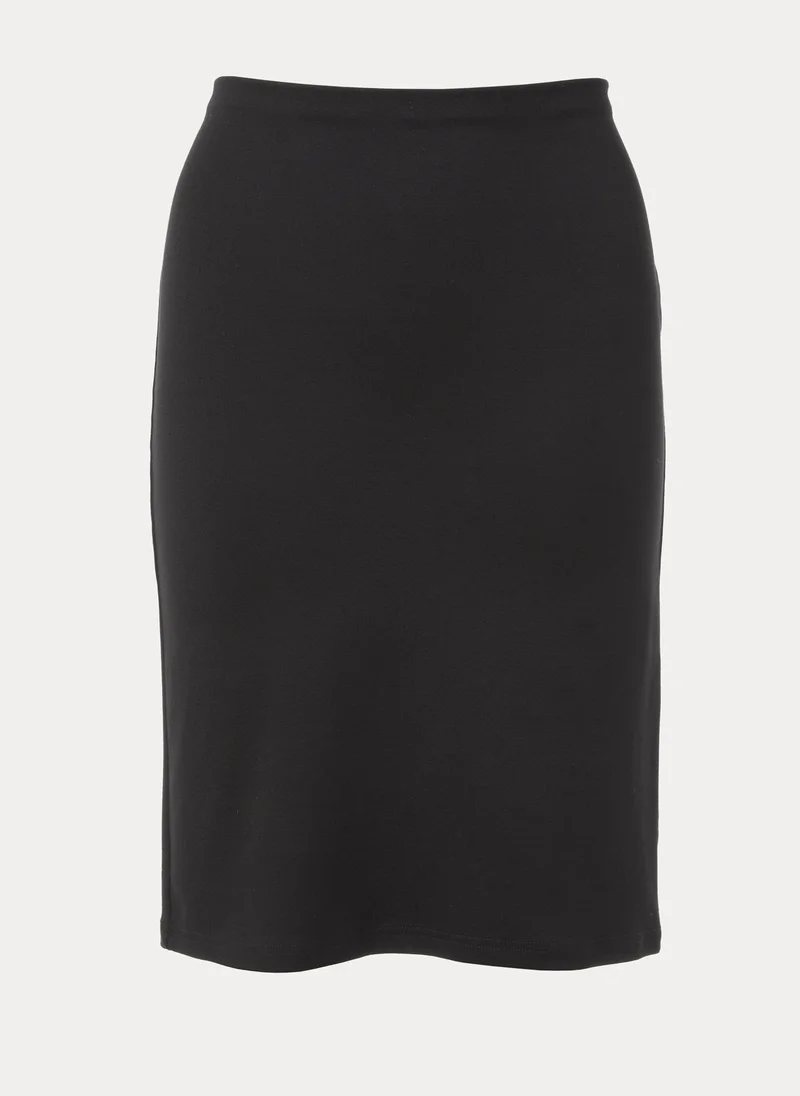 ماتلان Et Vous Black Ponte Skirt