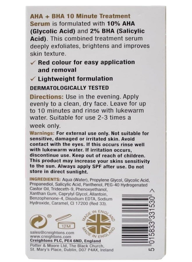 Balance Active Formula سيروم إعادة تشكيل وإشراق بتركيز AHA 10% + BHA 2% من بالانس أكتيف فورمولا مع حمض الجليكوليك وحمض الساليسيليك. يجدد نسيج البشرة. يقشر بعمق ويضيء، 30 مل (عبوة من 1) - Image 4