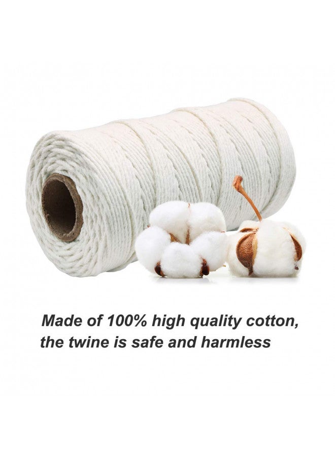Tenn Well Cotton Butchers Twine, 328 Feet 1.5mm Food Safe Cooking Twine Kitchen String for Cooking, Tying, Trussing, Roasting - Image 3