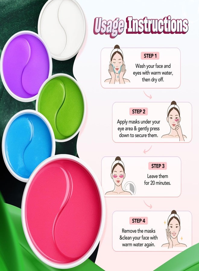 NAZANO Under Eye Patches - 60 Pack Eye Masks - Image 5