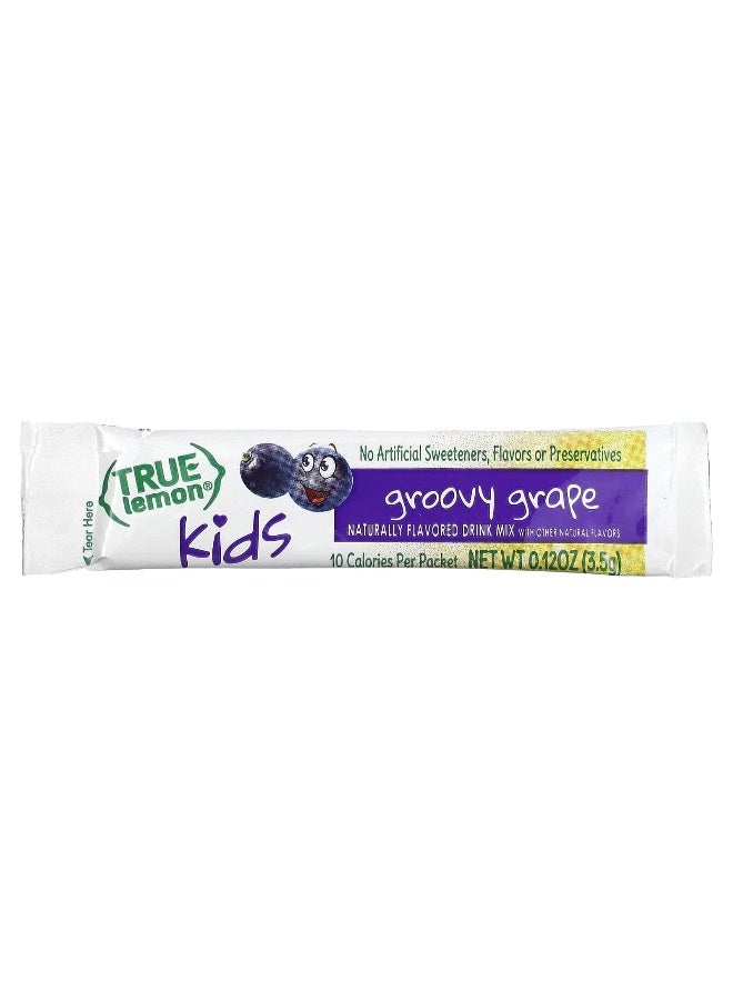 True Citrus True Citrus, True Lemon, Kids Drink Mix, Groovy Grape, 10 Packets, 0.12 oz (3.5 g) Each  - Image 3