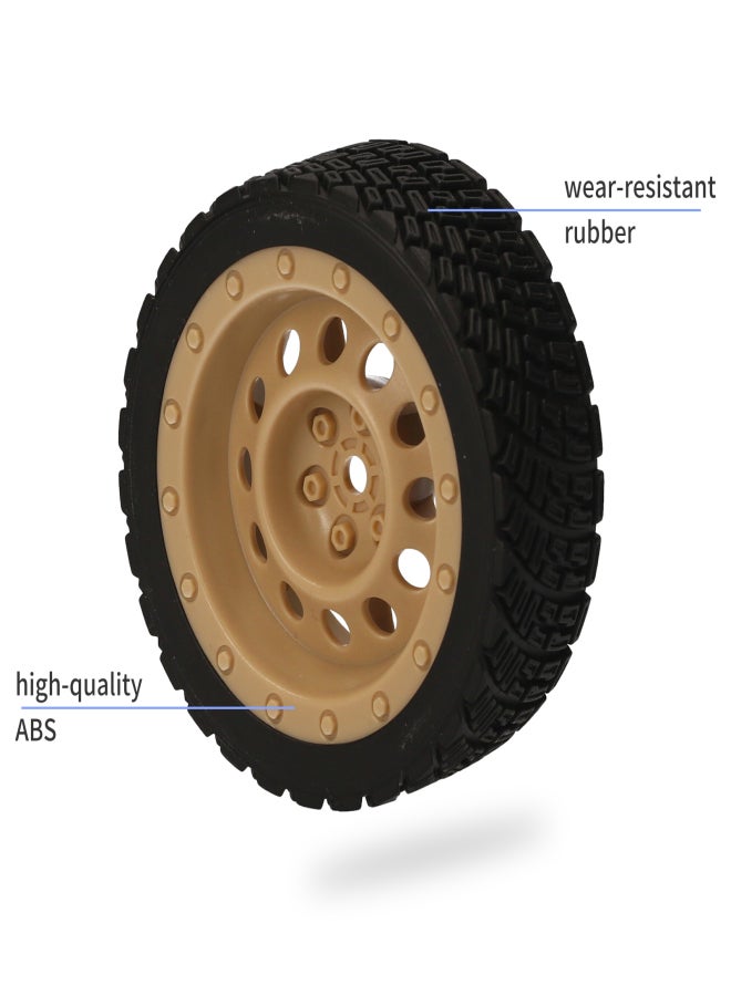 AUSTAR 8006+801 4PCS RC Tires 65*25MM Rubber Tires for 1/10 Racing Car Compatible with HSP94123 LC PTG-2 - Image 3