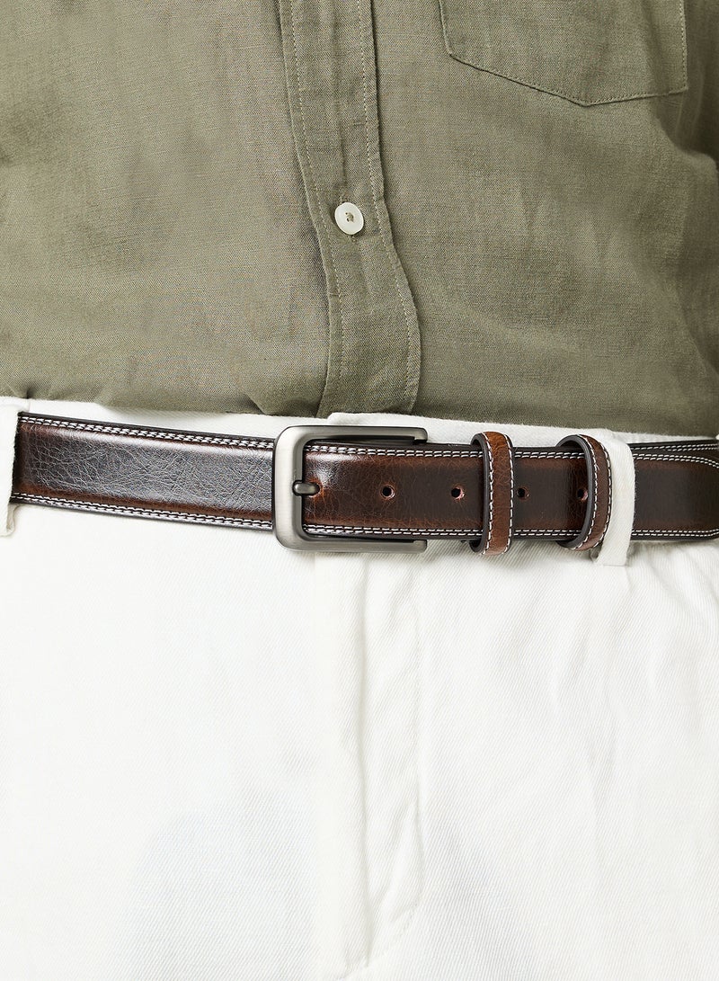 Robert Wood Genuine Leather Formal Belt - Image 5
