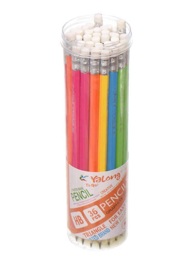 YALONG - Pencil Hb Suitable For Classroom Multicolour - Image 1