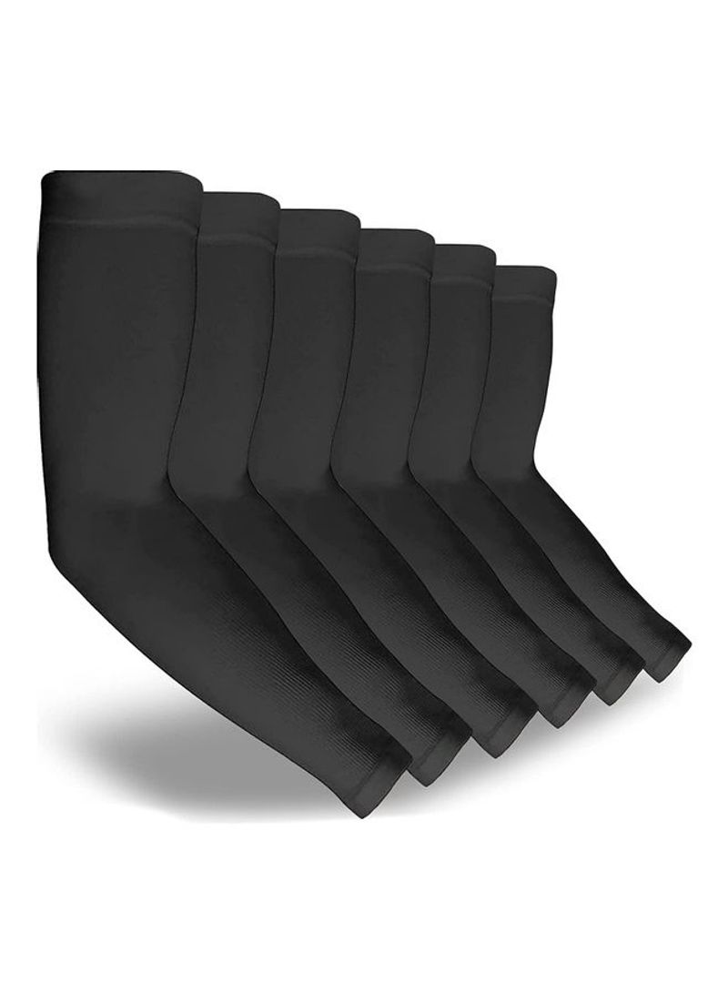 XiuWoo 6-Piece UV Sun Protection Arm Sleeves one size