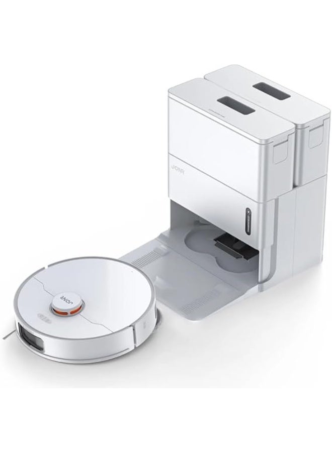 JONR T5 Pro Gen 2 15000Pa Robot Vacuum Cleaner with Mop Function, Suction Power (Upgrade from T5 Pro) with Hot Air Drying, Anti-Tangle Side Brush, Obstacle Avoidance, LiDAR Navigation, All-in-One Dock - Image 2