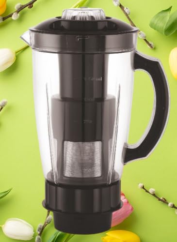 Rotomix Quality Filter Juicer Jar for Mixer Grinder Juicer Jar ABS Plastic 4 Teeth Coupler Transparent(1500ML) - Image 2